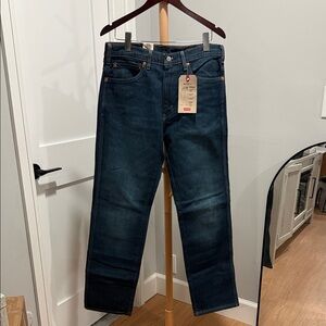 Levi's Men's Dark Indigo Straight Jeans